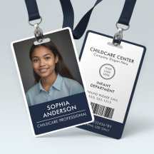 Sleek Navy Blue Modern Minimalist Logo & Photo