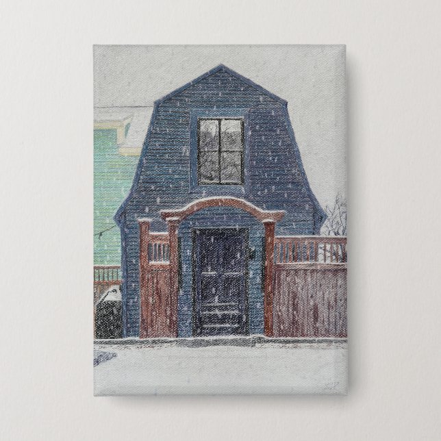 Badge Snowy Day (Recto)