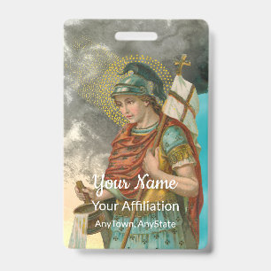 Badge St. Florian avec seau (tous deux; M 019)