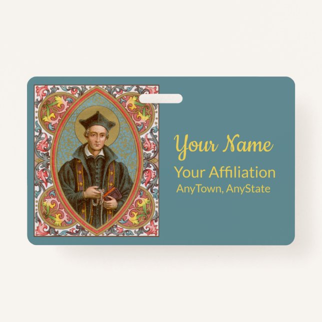 Badge St. Ivo de Kermartin (BK 015) (Devant)