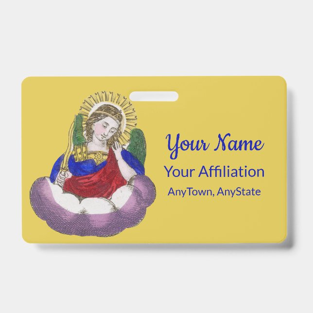 Badge St. Michael l'Archange (M 009; Style 1) (Avant)