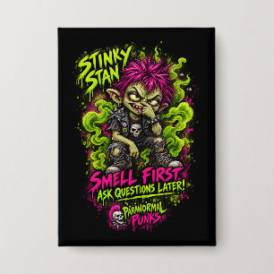 Badge Stan l'Empoisonné – Punks Surnaturels