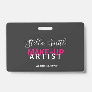 Badge Standard personnalisé de maquillage