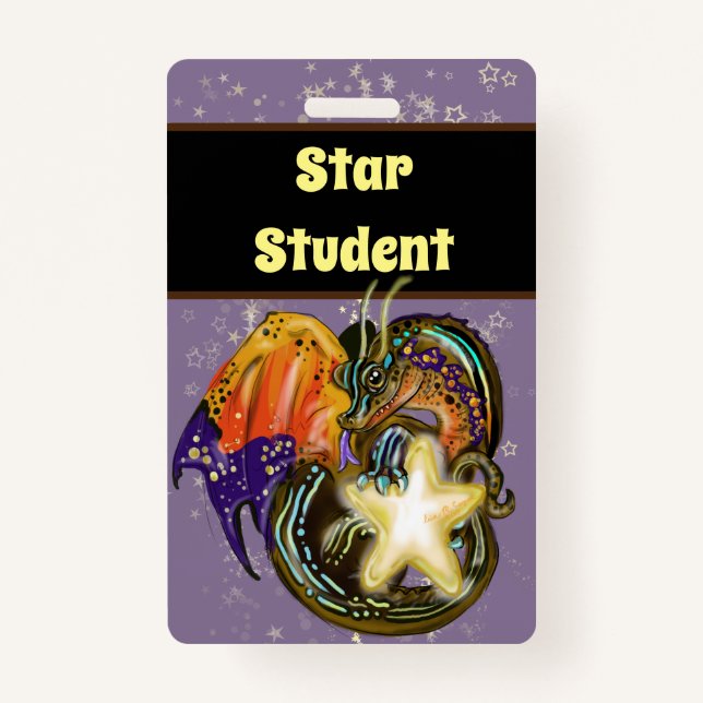 Badge Star Catcher Dragon Star Student (Devant)