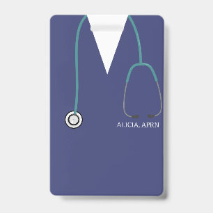 Badge Stéthoscope pour infirmière
