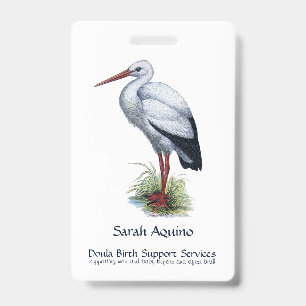 Badge Stork Doula