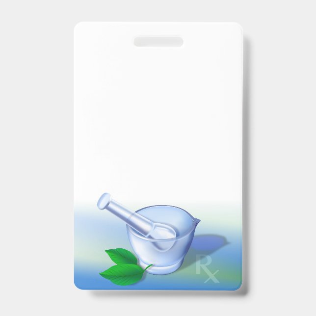 Badge Symbole de pharmacie (Front)