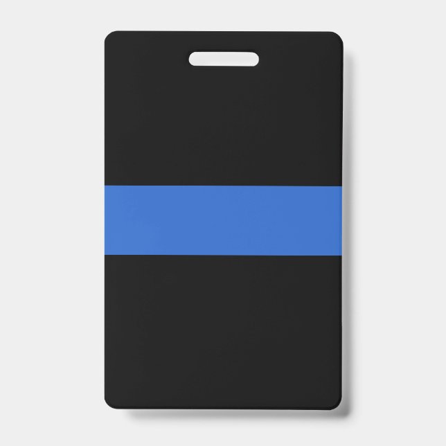 Badge Symbole de solidarité de la police sur le drapeau  (Front)
