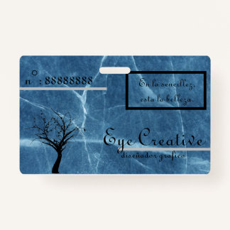 Badge Tarjeta de presentacion [Eye Creative]