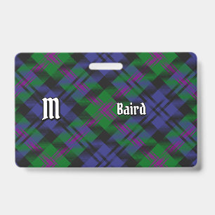 Badge Tartan du clan Baird