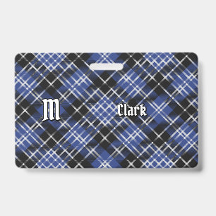 Badge Tartan du clan Clark