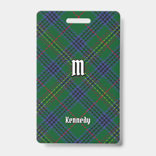 Badge Tartan du clan Kennedy