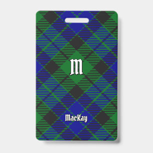 Badge Tartan du clan MacKay
