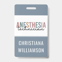 Technicien d'anesthésie personnalisée Technique d'