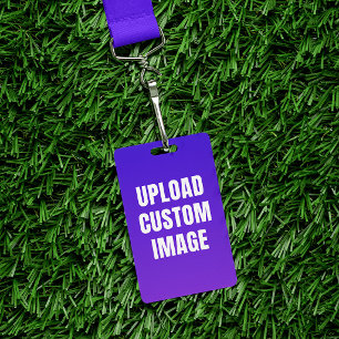 Badge Télécharger une image personnalisée - Ajoutez la v