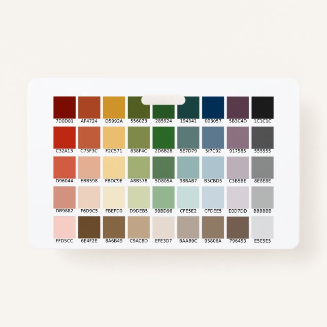 Badge Test de couleur (Devant)