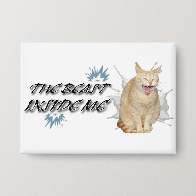 Badge The Beast Inside Me (Recto)