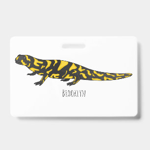 Badge Tigre salamandre