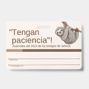 Badge TJ Recuerdo de Insignia Asamblea Regional 2023