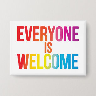 Badge Tout le monde est le bienvenu