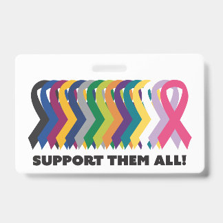 Badge Toute la sensibilisation au cancer