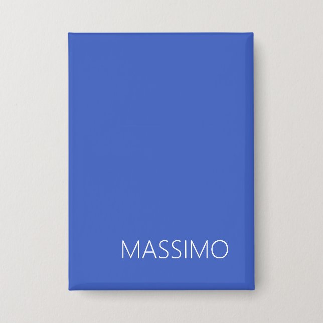 Badge Trendy Modern Minimalist Professional Name (Recto)