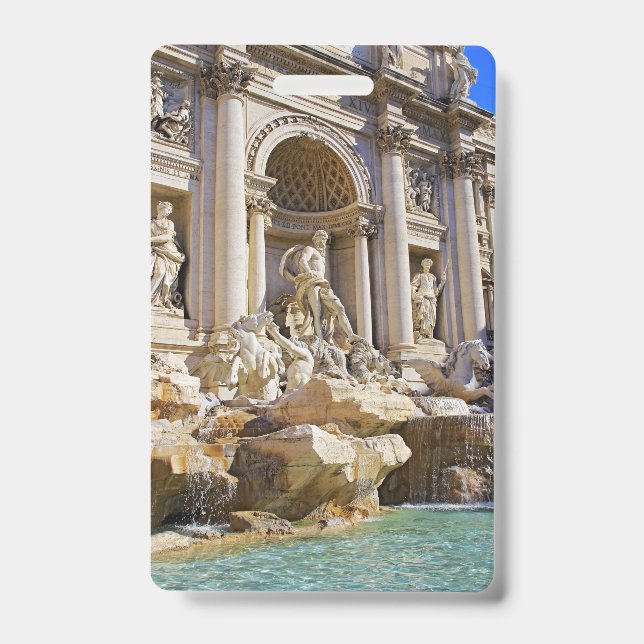 Badge Trevi fountain (Avant)