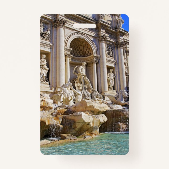 Badge Trevi fountain (Devant)