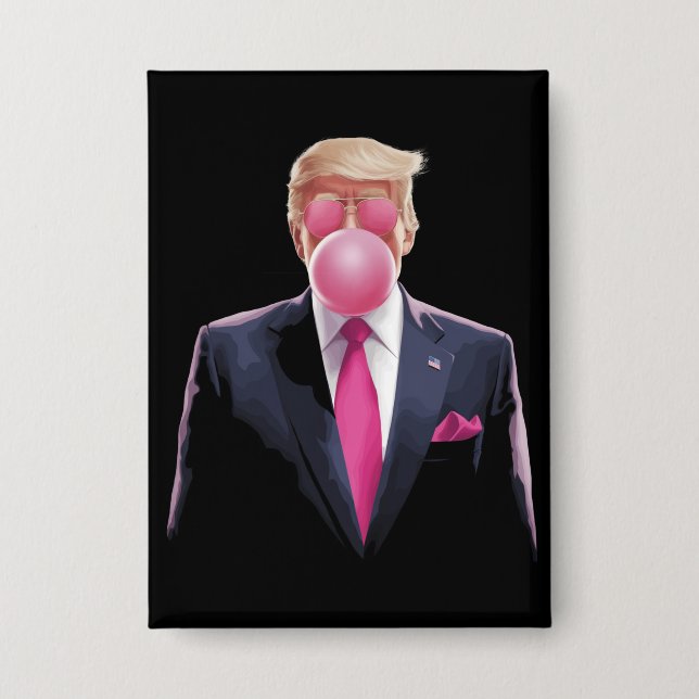 Badge Trump bulle spéculative (Recto)