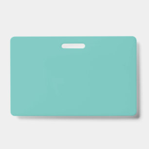 Badge Turquoise Clair #6BC388, À Moitié Cuit