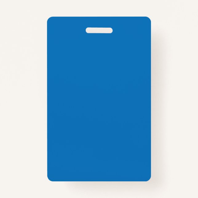 Badge Un ciel bleu clair sans nuages remplit tout le (Devant)