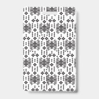 Un design monochrome symétrique avec des motifs co
