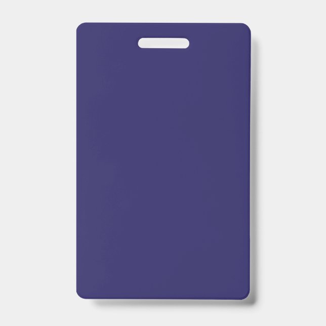 Badge un fond bleu avec une horloge dessus (Avant)