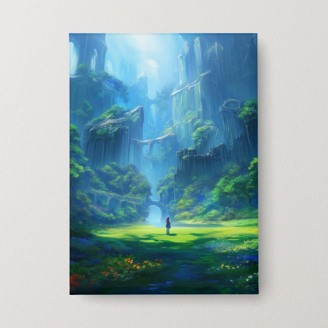 Badge Un souffle de paix (Recto)