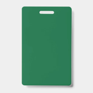 Badge Une feuille verte vibrante avec des veines distinc