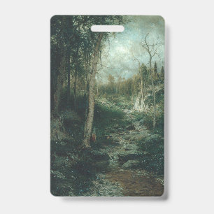 Badge Une peinture d'une vieille clairière (1881) - Insi