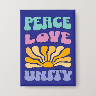 Badge Unité de l'amour pour la paix