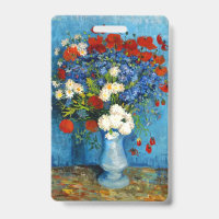 Vase de Van Gogh avec Bleuets et Pavots
