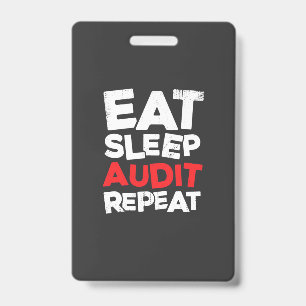Badge Vérification de la comptabilité sur le sommeil