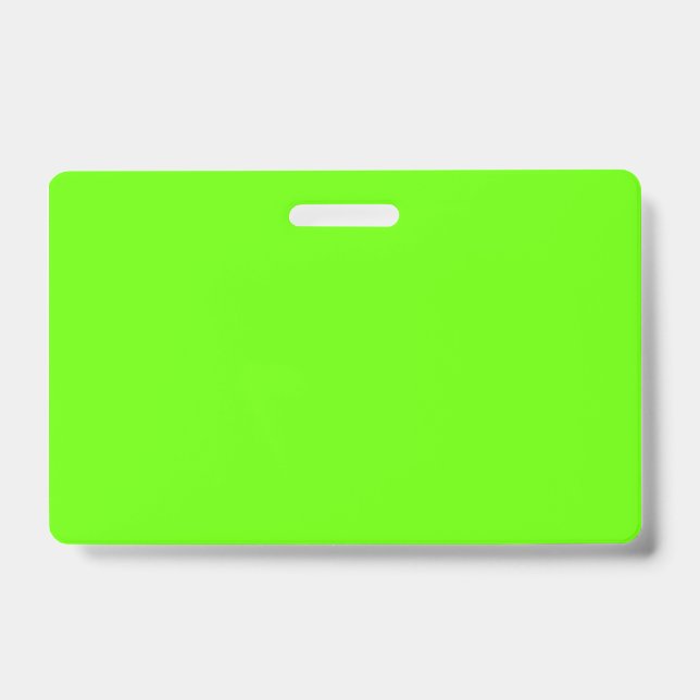 Badge Vert clair (couleur unie)  (Avant)