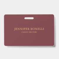 Vin & Or Couleur Professionnel Moderne et tendance