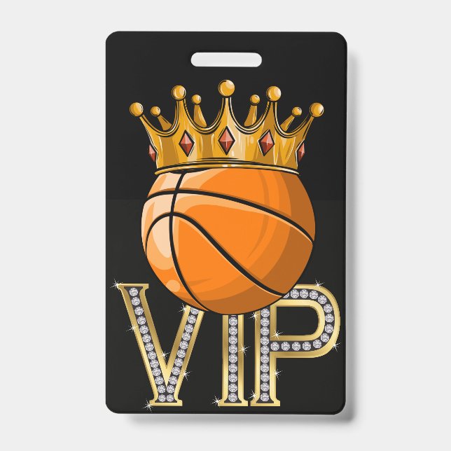 BADGE VIP Basket-ball (Front)