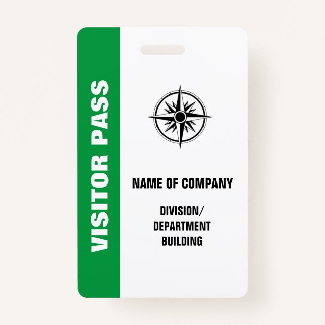 BADGE VISITEUR IMPORTANT (Devant)