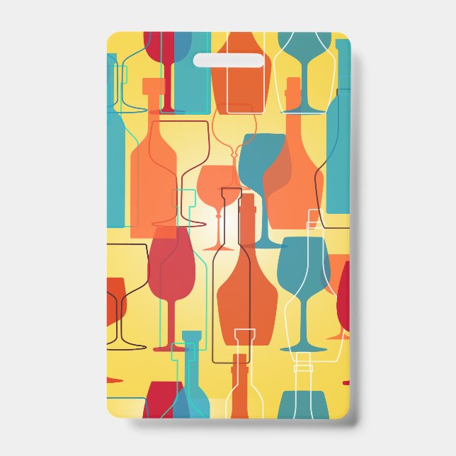 Badge wine et dinez (Avant)