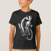 Badger Animal Bicycle Bekleidung Art Cyclist Gesch