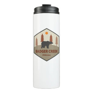 Badger Creek Wilderness Oregon Bear Thermosbecher