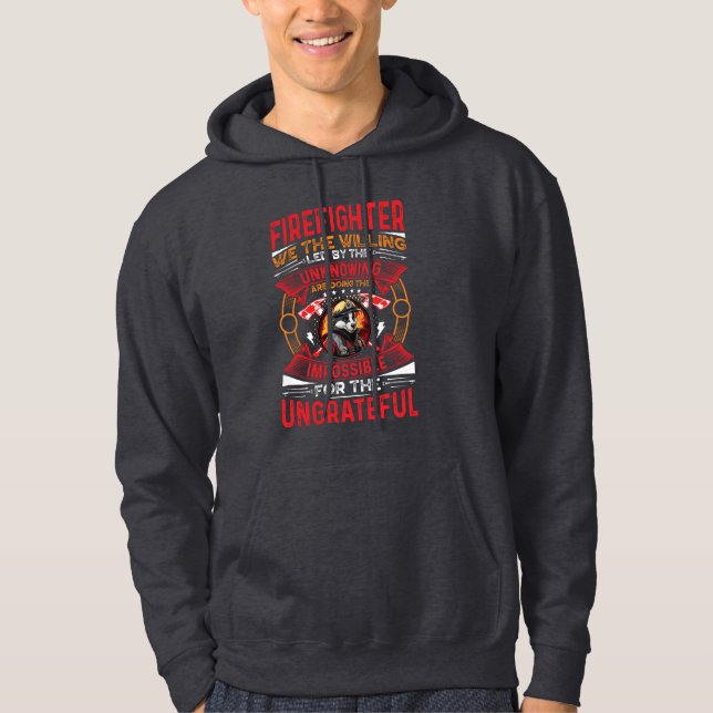 Badger Feuerwehrmann Hoodie (Vorderseite)