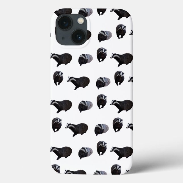 Badger Frenzy iPad Mini Case (Farbe auswählen) (Rückseite)