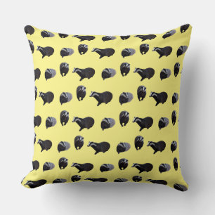 Badger Frenzy Pillow (Gelb) Kissen
