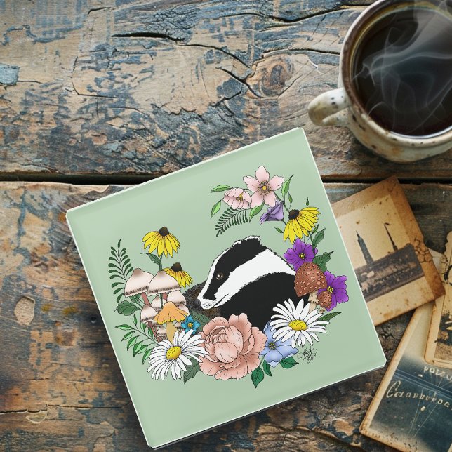 Badger Glasuntersetzer (Von Creator hochgeladen)